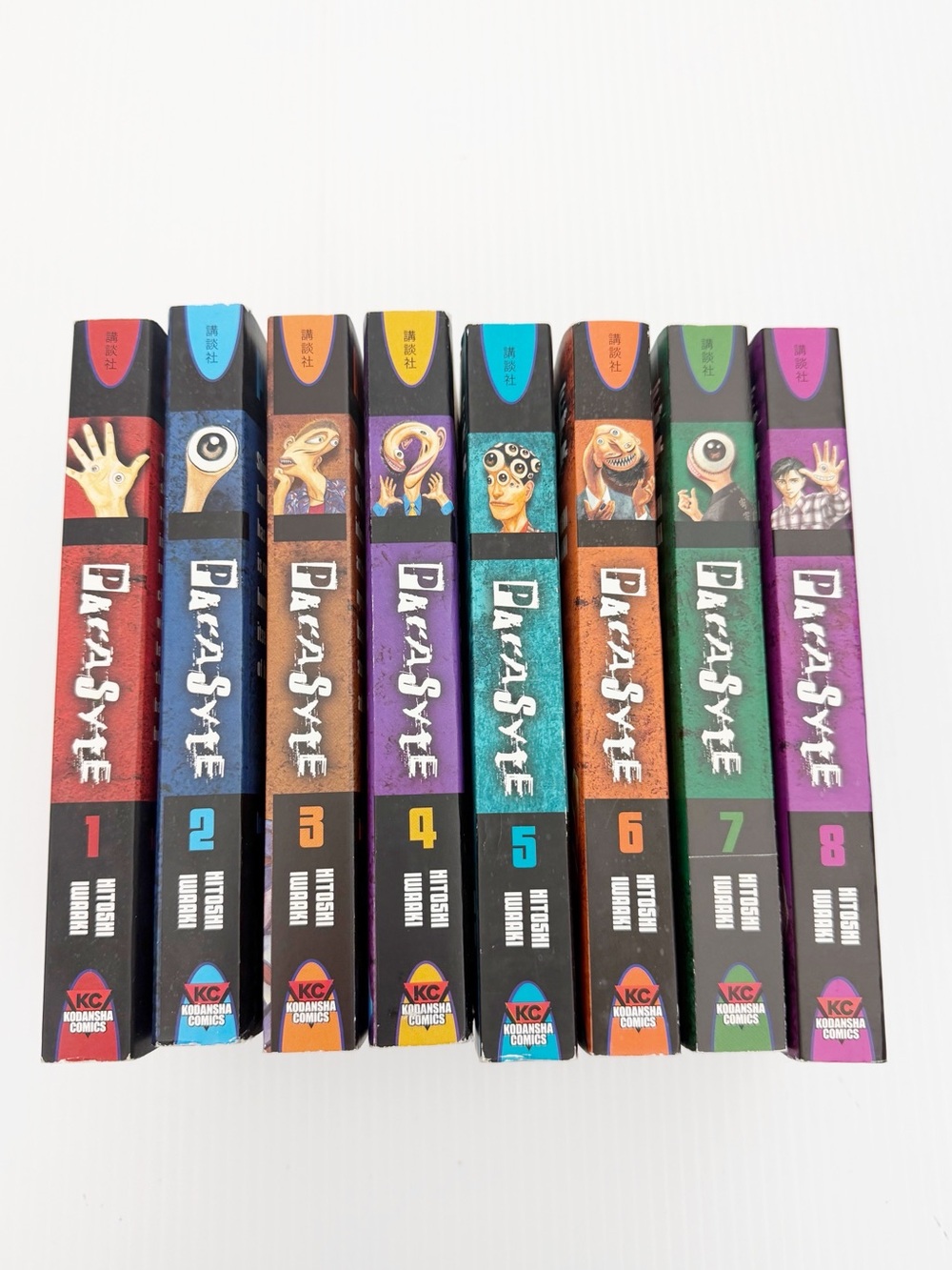 Kodansha Parasyte Anime Manga Books Volumes 1-8 English Complete Set
